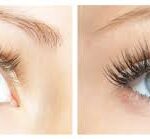 extension ciglia before after