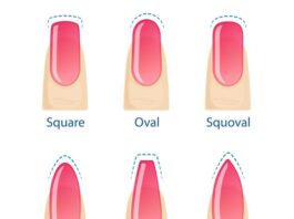 forma delle unghie ricostruzione