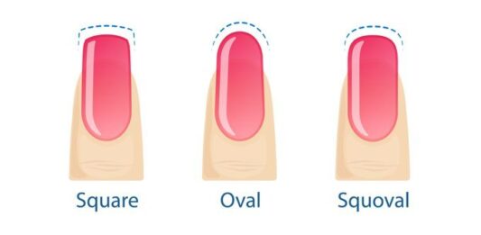 forma delle unghie ricostruzione