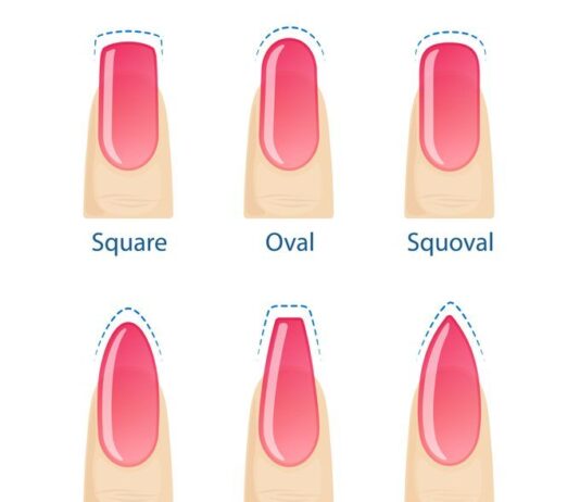 forma delle unghie ricostruzione