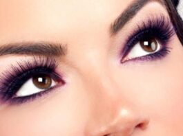 come applicare il mascara per un effetto ciglia finte
