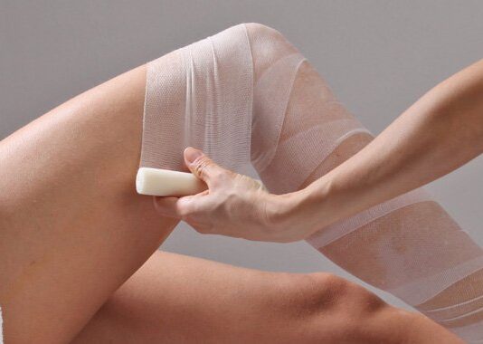 bendaggi anticellulite imbibiti