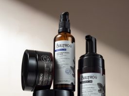 Bullfrog: prodotti professionali per barba, capelli e rasatura uomo Prodotti styling Bullfrog Barbershop - Pasta Modellante, Siero Disciplinante e Schiuma Controllo Ricci