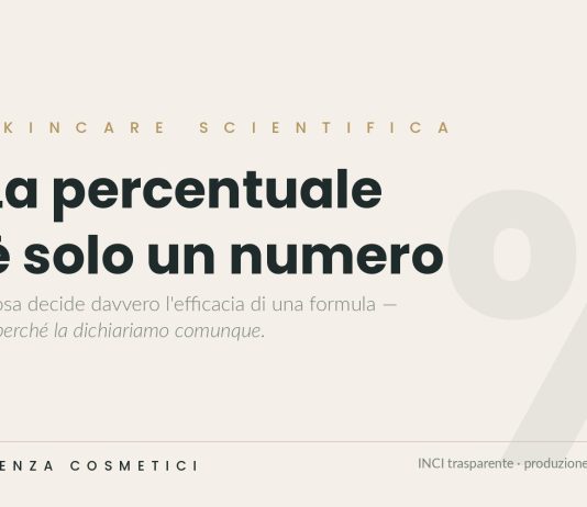 La percentuale è solo un numero — Assenza Cosmetici